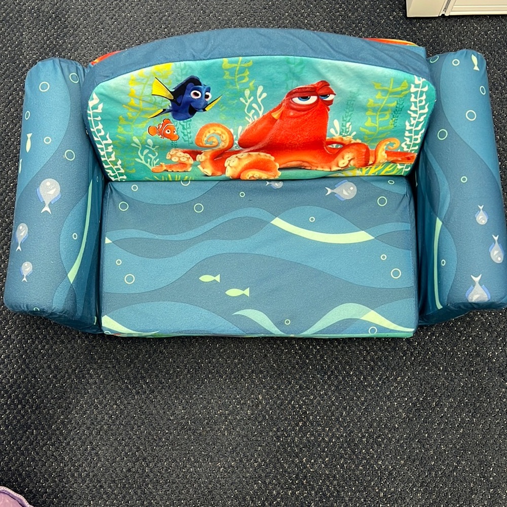 Kids foldable Nemo/Dory Couch/Bed